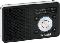 Technisat DigitRadio 1 A Hordozható DAB+FM Zsebrádió - Fekete / Ezüst
