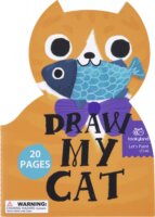 Tooky Toy 20 lapos Cicás kreatív rajzfüzet