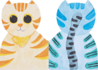 Tooky Toy 20 lapos Cicás kreatív rajzfüzet