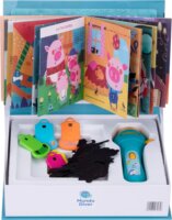 Tooky Toy Árnyjáték szett 5 db mesével és elemlámpával