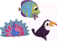 Tooky Toy 6 az 1ben Állatfigura készítő készlet