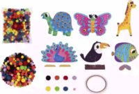 Tooky Toy 6 az 1ben Állatfigura készítő készlet