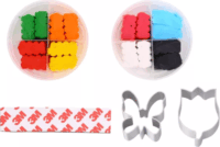 Tooky Toy 5 darabos Süthető gyurma játékszett - Tavaszi kert