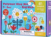 Tooky Toy 5 darabos Süthető gyurma játékszett - Tavaszi kert
