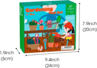 Tooky Toy Szerszámöv kerti szerszámokkal játék lányoknak