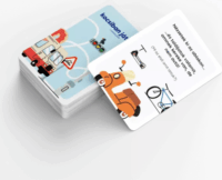 Eufória kocsiban játszós családi kártyajáték