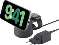 Belkin BOOST Charge PRO Qi2 2in1 Mágneses Töltő Dokkoló 15W - Fekete
