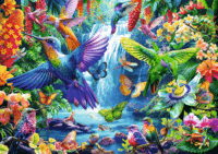 Trefl 10880 Trópusi kolibrik 1000 darabos puzzle