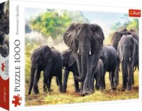 Trefl 10442 Elefántcsorda 1000 Darabos Puzzle