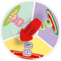 LEGO® DUPLO Bluey: 10459 - Bluey családi háza memóriajátékkal