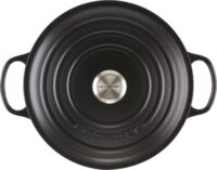 Le Creuset Signature Casserole Öntöttvas Lábas Ø 28cm 6,7L - Fekete