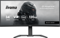 iiyama 34" G-Master 21:9 UWQHD VA Ívelt Gaming Monitor - Fekete