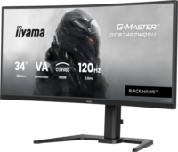 iiyama 34" G-Master 21:9 UWQHD VA Ívelt Gaming Monitor - Fekete