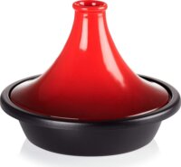 Le Creuset Tajine Öntöttvas Főzőedény Ø 27cm 2,3L - Piros