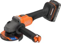 Black & Decker BCG6L8D2S-QW Akkus Sarokcsiszoló Flex Ø115mm (Akku és töltővel)