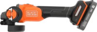 Black & Decker BCG6L8D2S-QW Akkus Sarokcsiszoló Flex Ø115mm (Akku és töltővel)