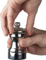 Peugeot Bistro Chef Manuális Borsőrlő 10 cm - Ezüst