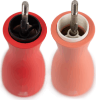 Peugeot Tahiti Manuális Bükkfa Só- és borsőrlő szett - Piros/Narancssárga