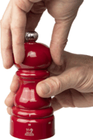 Peugeot Paris Manuális Fa Sóőrlő 12 cm - Piros