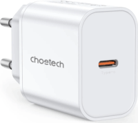 Choetech PD3042 USB-C Hálózati Gyorstöltő Adapter 45W - Fehér
