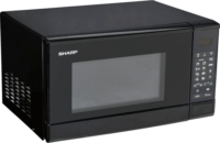 Sharp R 270 Mikrohullámú Sütő 20L 800W - Fekete
