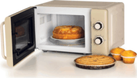 Ariete Vintage Mikrohullámú Sütő 20L 800W - Bézs
