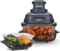 Ninja FN101EUGY Crispi 4in1 Hordozható Airfryer Forrólevegős sütő 3,8L 1700 Watt- Sötétkék