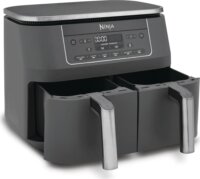 Ninja DZ300EU Foodi MAX AirFryer Forrólevegős sütő 2 x 3,8L 2470 Watt - Fekete