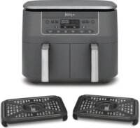 Ninja DZ300EU Foodi MAX AirFryer Forrólevegős sütő 2 x 3,8L 2470 Watt - Fekete