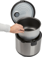 Proficook PC-RK 1285 Rizsfőző 1,8 L - Ezüst/Fekete