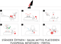 Krinner Ultra Grip+ XXL víztartályos Karácsonyfa talp 4,0 m / 12 cm / 11 L