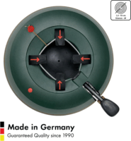 Krinner Comfort Grip+ M víztartályos Karácsonyfa talp 2,5 m / 12 cm / 3,5 L