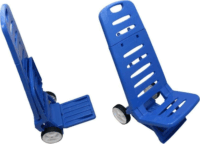 Adriatic 802/BLU 2in1 Strandszék és húzós kocsi - Kék