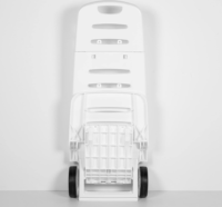 Adriatic 802/B 2in1 Strandszék és húzós kocsi - Fehér