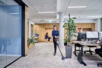 Nilfisk VU200 Vezeték nélküli Akkus álló / kézi porzsák nélküli Porszívó - Kék / Fekete