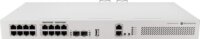 MikroTik CRS418-8P-8G-2S+RM Fémházas Managed 18-port Gigabit PoE+ Rack Switch