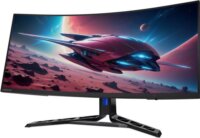 Lenovo 34" R34w-30 21:9 WQHD IPS Ívelt Monitor - Fekete