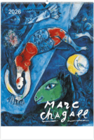 Kalendart T091 2026 Marc Chagall Falinaptár 45 x 56 cm