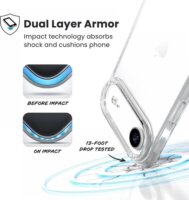 Speck Presidio Perfect Clear MagSafe Apple iPhone 17 Air Telefon tok Átlátszó