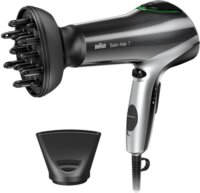 Braun Satin Hair 7 HD710 Iontec Hajszárító 2200 Watt - Fekete/Ezüst