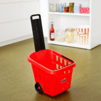 Klein 7248 Játék Bevásárlókocsi kerekekkel - Piros