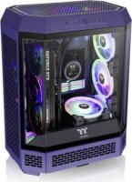 Thermaltake View 600 TG Future Midi Torony Számítógépház - Sötétkék