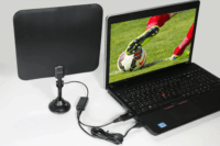 Evolveo Xany 2C LTE Beltéri FM/DAB+/DVB-T/T2 TV Antenna - Fekete