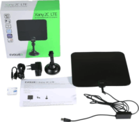 Evolveo Xany 2C LTE Beltéri FM/DAB+/DVB-T/T2 TV Antenna - Fekete