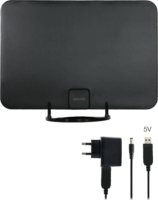 Evolveo Xany 2A Beltéri FM/DAB+/DVB-T2/LTE/4G/5G TV Antenna - Fekete