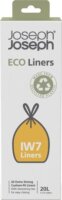 Joseph Joseph IW7 Zárószalagos szemeteszsák 20 Liter (20 db / tekercs) - Szürke