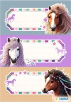 Herma 1786 Ló mintás Füzetcímke (9 db / csomag) - Mintás