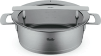 Fissler Phi Collection Rozsdamentes Acél Lábas Üveg fedővel Ø 24cm 3,9L - Ezüst