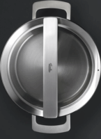Fissler Phi Collection Rozsdamentes Acél Lábas Üveg fedővel Ø 24cm 3,9L - Ezüst