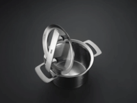 Fissler Phi Collection Rozsdamentes Acél Lábas Üveg fedővel Ø 24cm 3,9L - Ezüst